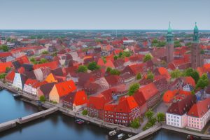 Rostock i Tyskland