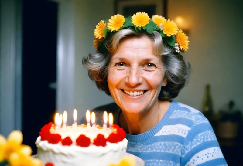 Hyllningstal till mamma som fyller år.