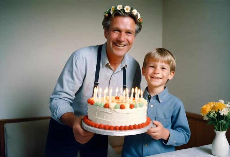 Hyllningstal till pappa.