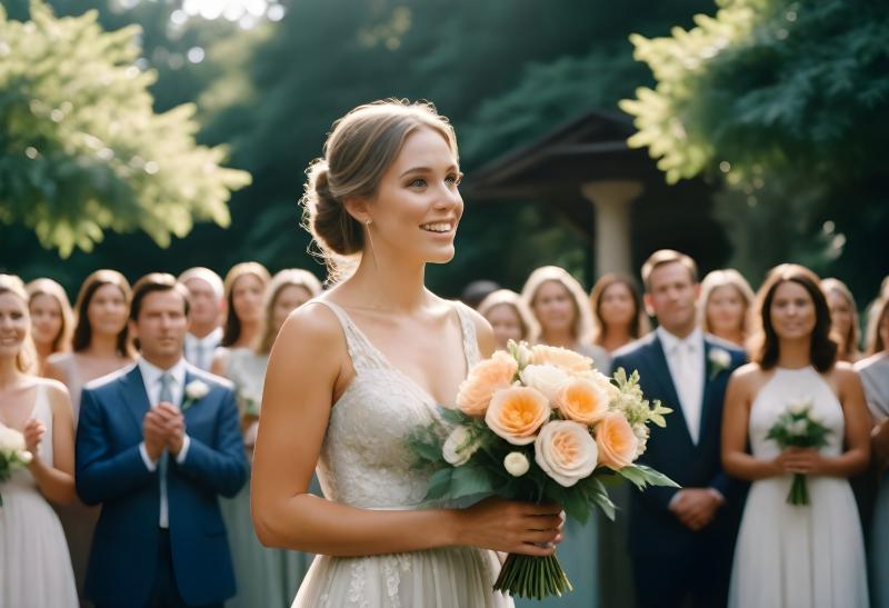 Tal till syster på bröllop kan vara känslosamt.